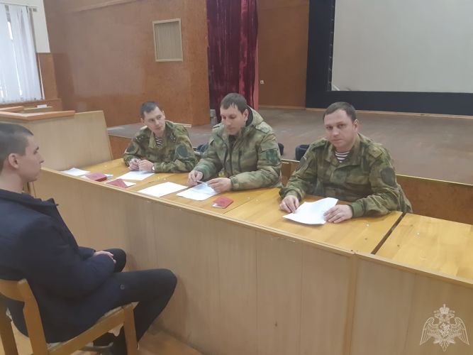 У ивановских призывников есть возможность получить военную профессию в рядах Росгвардии