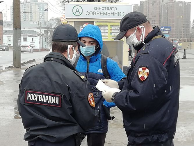 В Ивановской области Росгвардия выделяет дополнительные силы для контроля за соблюдением режима самоизоляции