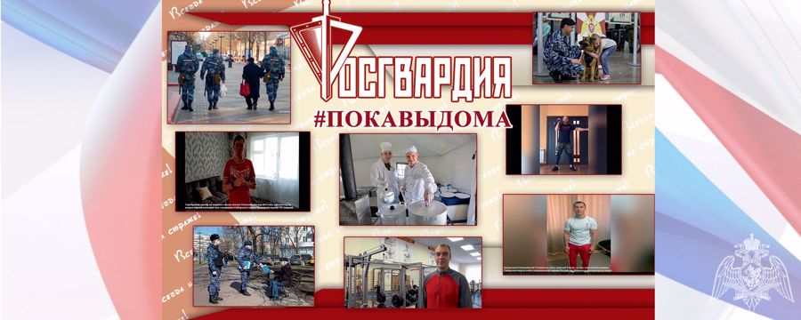 В Иванове росгвардейцы присоединились к ведомственной акции «Пока Вы дома»(видео)