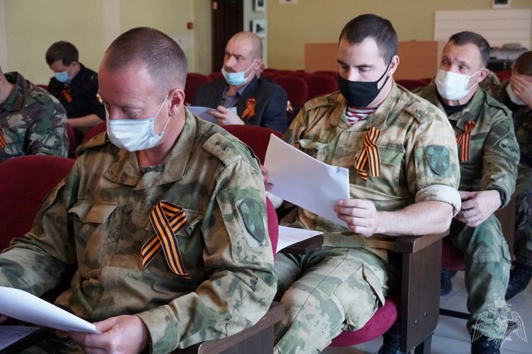 Ивановские росгвардейцы приняли участие во Всероссийском историческом диктанте на тему событий Великой Отечественной войны