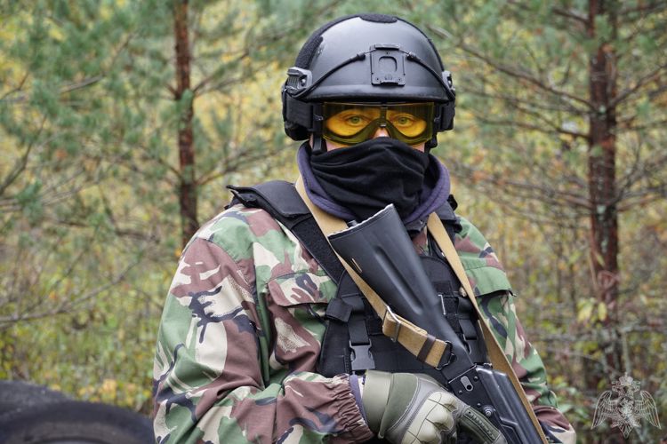 В Ивановской области прошёл полевой выход бойцов ОМОН Росгвардии