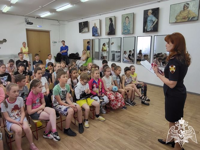 В Иванове стартовала акция "Каникулы с Росгвардией"