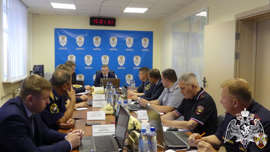 В Иванове руководитель Росгвардии принял участие в заседании Оперативного штаба