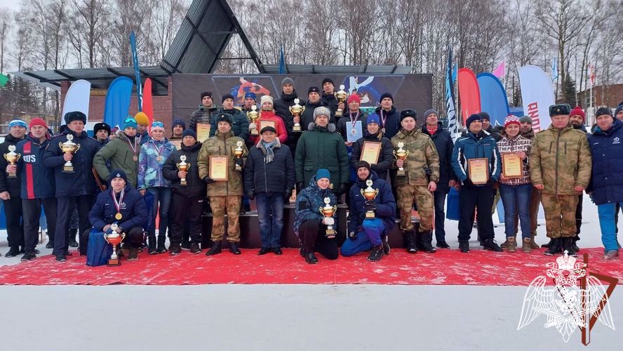 Росгвардеец стал бронзовым призером по лыжным гонкам на чемпионате Центрального округа Росгвардии