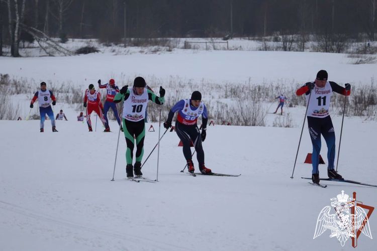 Росгвардеец стал бронзовым призером по лыжным гонкам на чемпионате Центрального округа Росгвардии