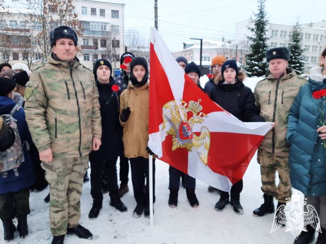 В Иванове росгвардейцы приняли участие в памятных мероприятиях, посвященных 34-й годовщине вывода советских войск из Афганистана