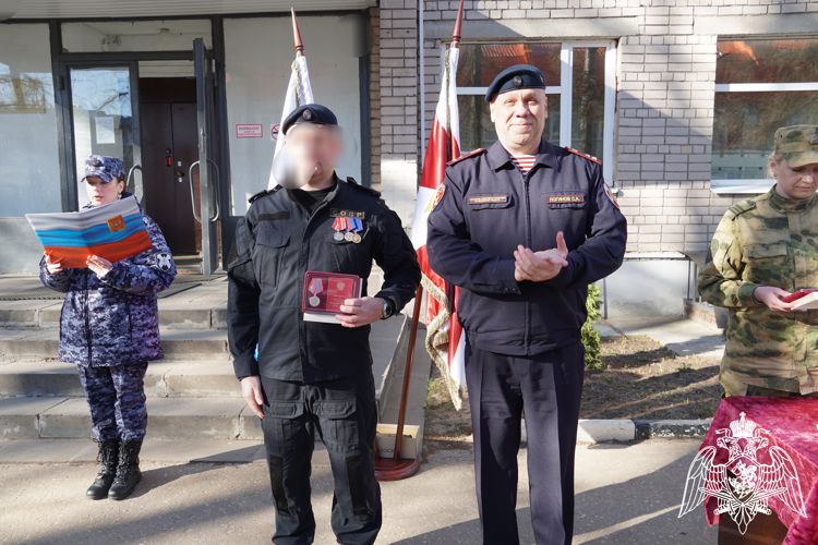 В Иванове вручили государственные награды сотрудникам и военнослужащим Росгвардии