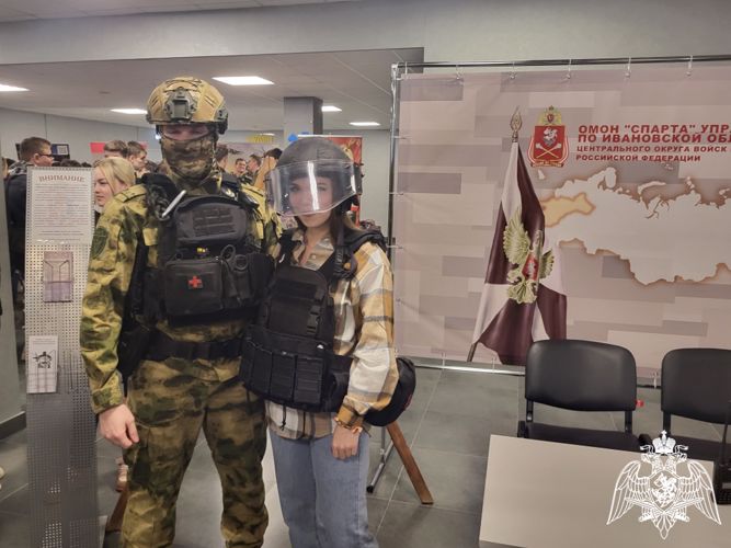 В Иванове представители кадровых подразделений Росгвардии приняли участие в «Ярмарке вакансий»