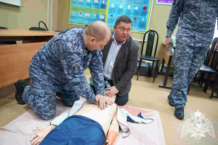 В Иванове росгвардейцы изучили методы оказания первой помощи пострадавшим