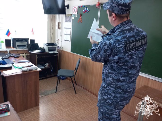 В Иванове подшефные Росгвардии поддержали патриотическую акцию «Солдатский треугольник»