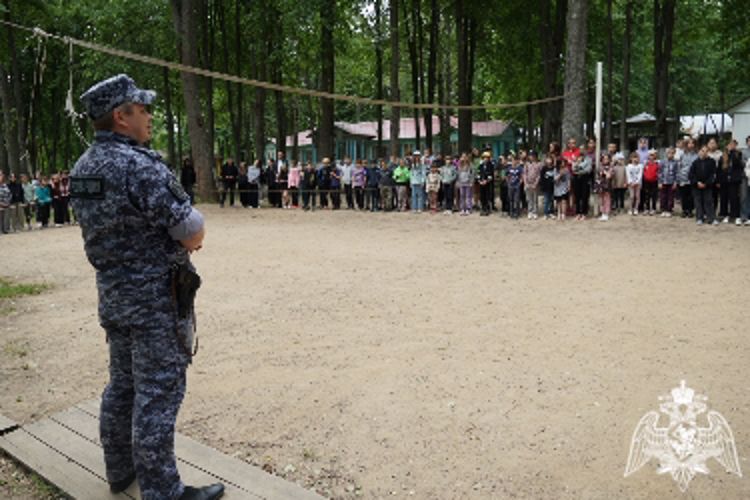 В Ивановской области продолжается всероссийская ведомственная акция «Каникулы с Росгвардией»