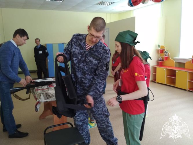 В Ивановской области росгвардейцы провели для школьников  спортивно-патриотическую игру