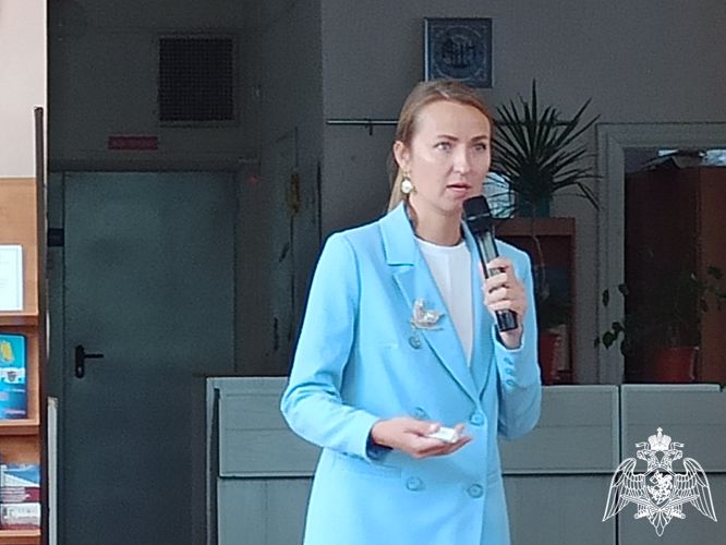 Психолог общества «Знание» рассказала росгвардейцам о профилактике профессионального выгорания