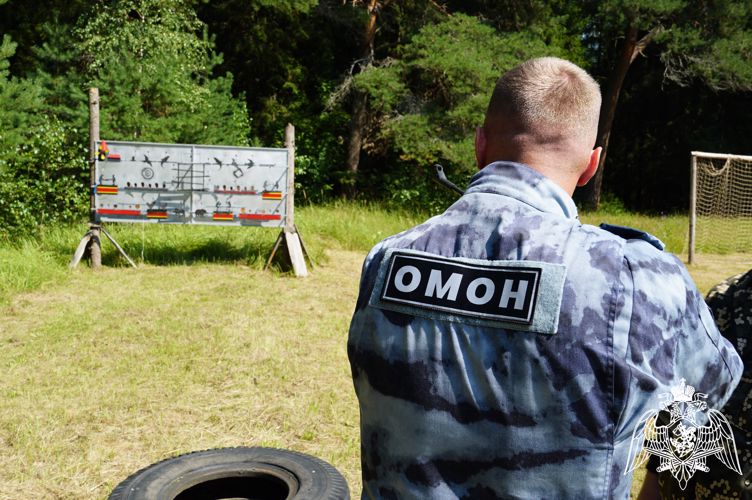В Ивановской области росгвардейцы стали почетными гостями на военно-спортивных сборах «Клещёвские зори 2023»