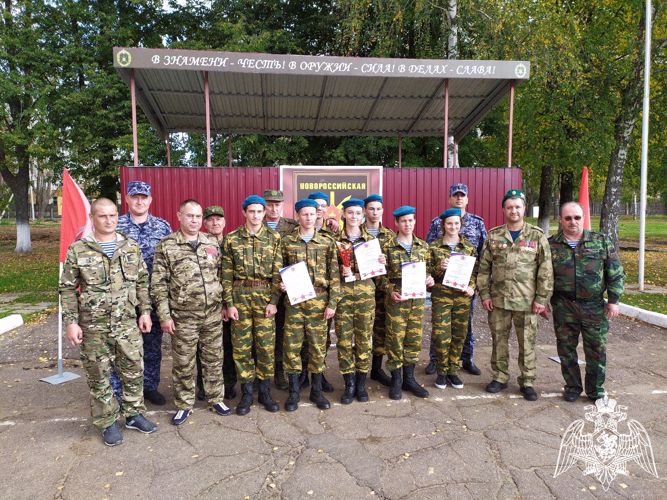 В Ивановской области росгвардейцы оценили подготовку учащихся на «Зарнице»