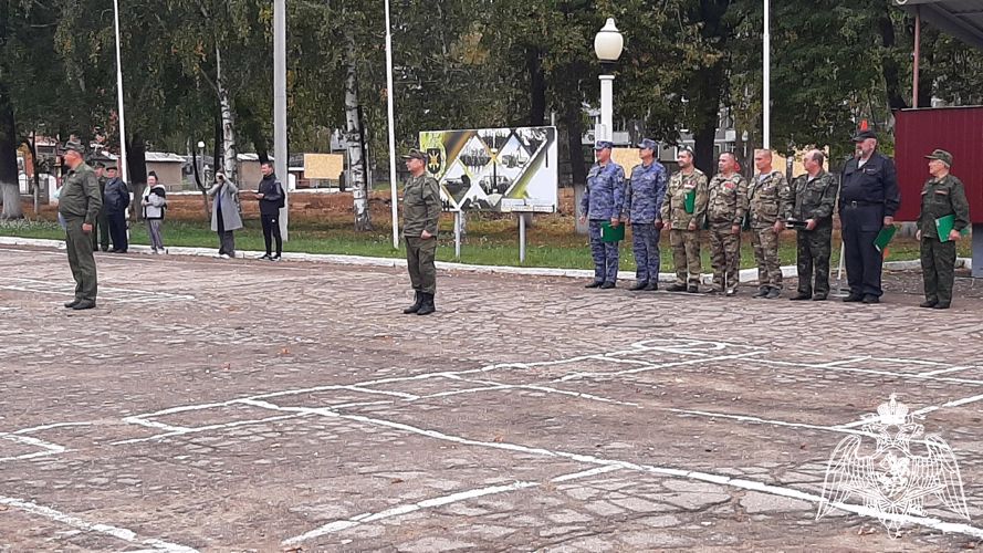 В Ивановской области росгвардейцы оценили подготовку учащихся на «Зарнице»