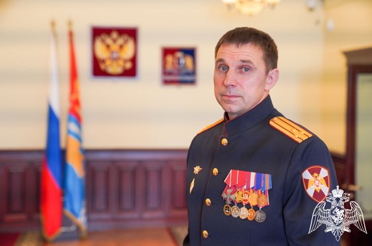 Станислав Воскресенский встретился с новым начальником регионального Управления Росгвардии Владимиром Мариным 