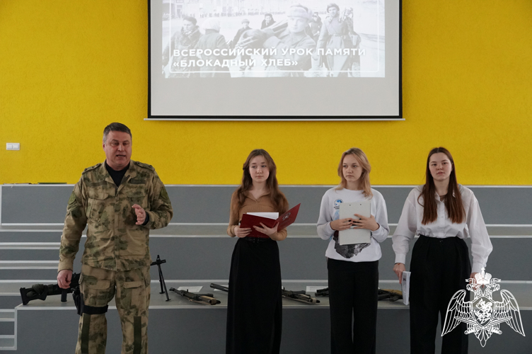 В Иванове Росгвардия проводит мероприятия ко дню снятия блокады Ленинграда