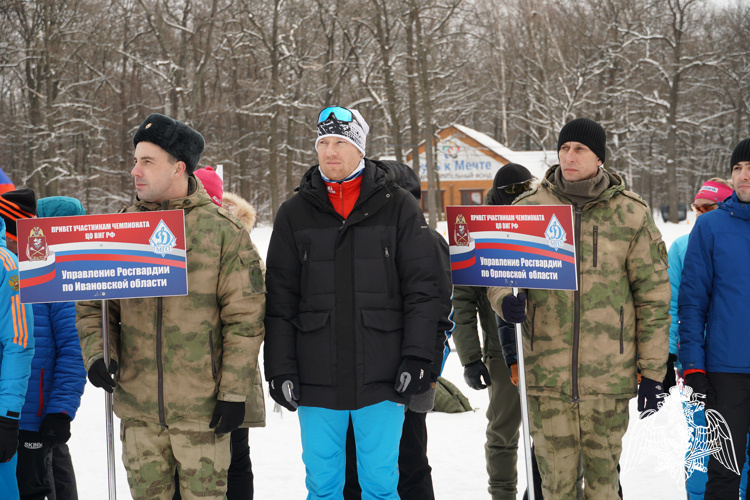 Ивановский росгвардеец стал призером Чемпионата Центрального округа по лыжным гонкам