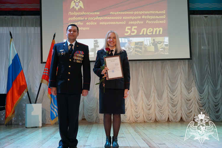 55 -летие образования службы отметили в Иванове сотрудники лицензионно-разрешительной работы управления Росгвардии