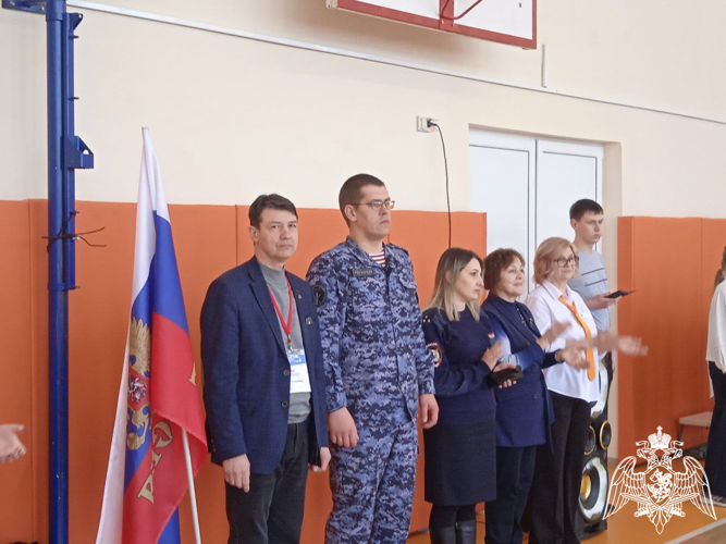 В Пучеже сотрудники Росгвардии стали членами жюри на игре «Зарница»