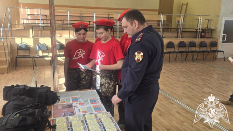 Росгвардия поддержала участников военно-патриотической игры в Иванове