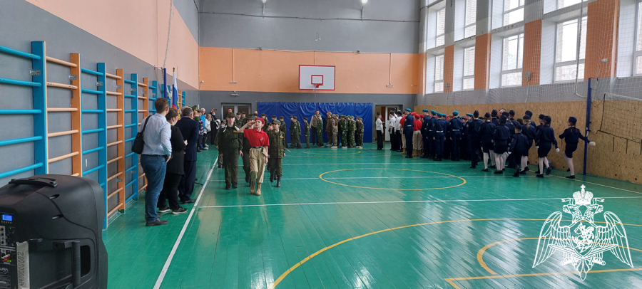Росгвардейцы оценили строевую подготовку ивановских кадетов