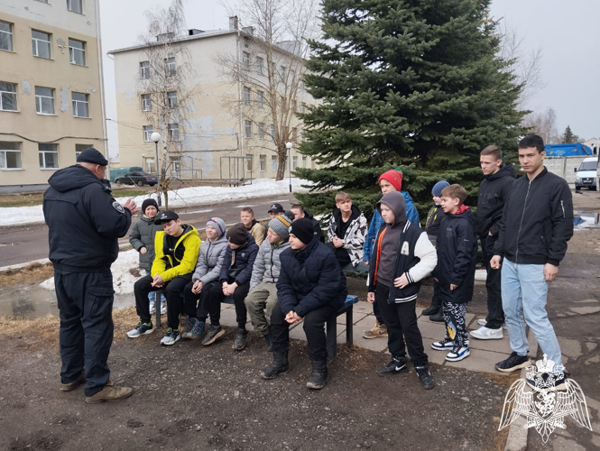 Росгвардейцы провели патриотическое мероприятие для юных спортсменов в Иванове