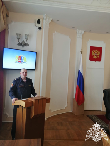 Офицер Росгвардии принял участие в заседании межведомственной комиссии по вопросам организации отдыха и оздоровления детей в Ивановской области