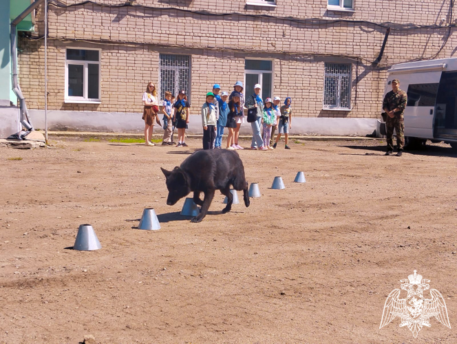 Юные ивановцы провели "Каникулы с Росгвардией"