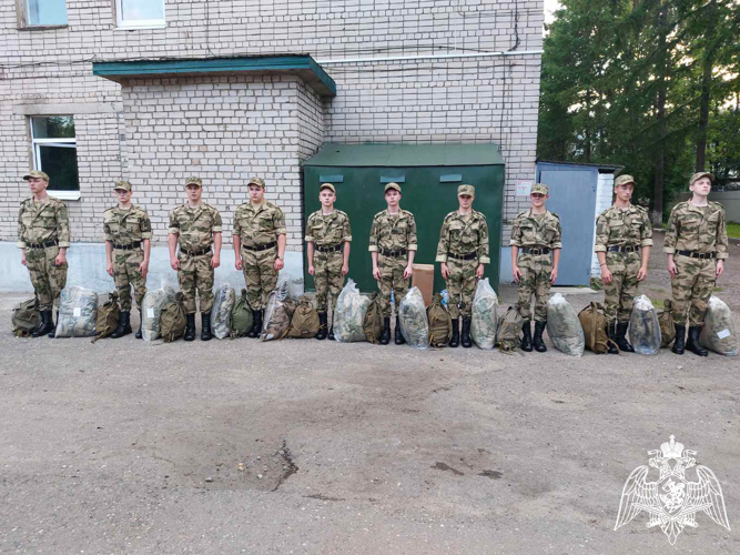 Призывники из Ивановской области пополнили ряды подразделений Росгвардии