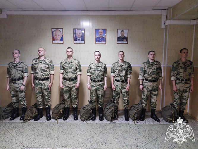 Призывники из Ивановской области пополнили ряды подразделений Росгвардии