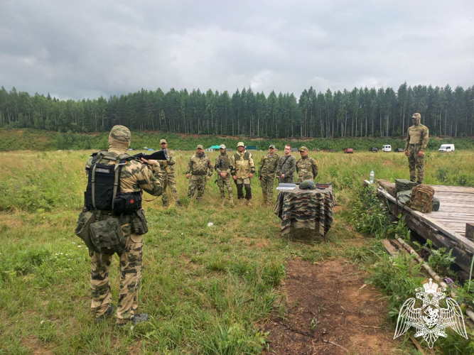 Сотрудники Росгвардии приняли участие в военно-полевых сборах казаков Восточного казачьего округа ЦКВ