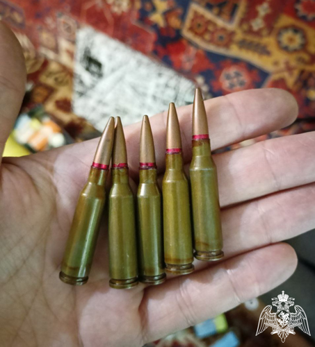Сотрудники Росгвардии изъяли у ивановца незаконно хранящиеся патроны