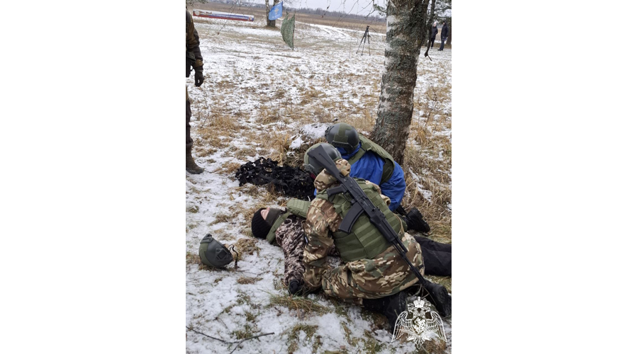 Сотрудники Росгвардии приняли зачёт по курсу военной подготовки у ивановских студентов