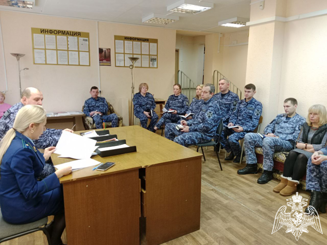 В Международный день борьбы с коррупцией сотрудникам регионального  Управления Росгвардии разъяснили нормы антикоррупционного законодательства