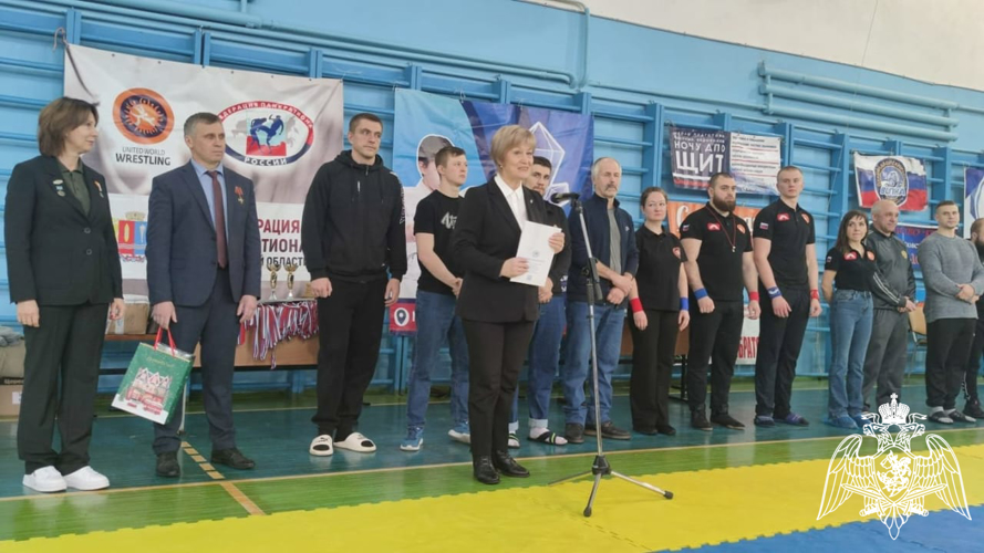 Представители Росгвардии стали почетными гостями на турнире по панкратиону в Кинешме
