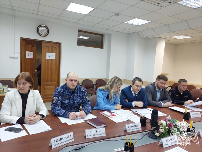 Офицер Росгвардии принял участие заседание рабочей группы межведомственной комиссии по противодействию нелегальной занятости