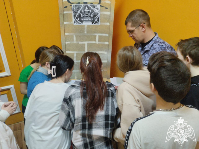 Сотрудник Росгвардии принял участие в качестве члена жюри в квесте "Блокадный Ленинград"