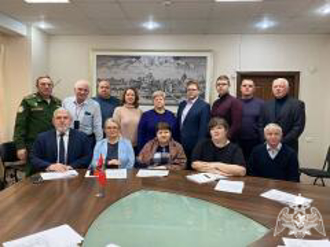 Офицер Росгвардии принял участие в заседании штаба военно-патриотического движения «Юнармия»