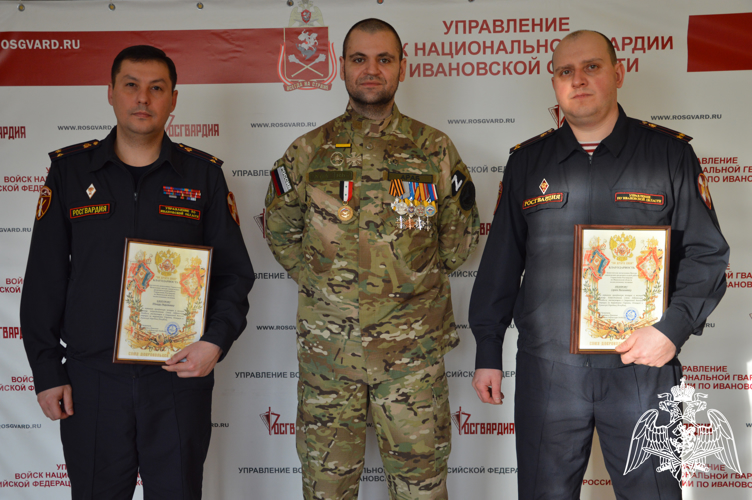 Участники СВО поблагодарили ивановских росгвардейцев за их работу по сбору и передаче гладкоствольных охотничьих ружей