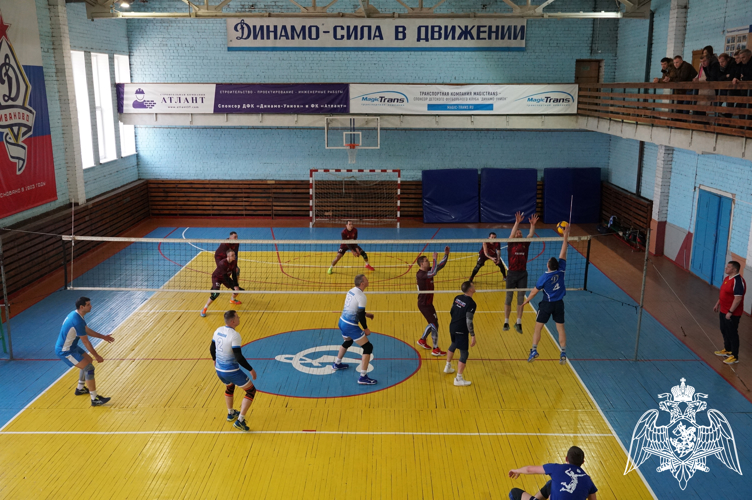 Спортсмены Росгвардии завоевали «серебро» волейбольного турнира в Иванове