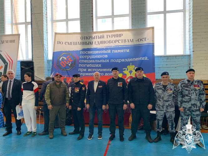 При поддержке Росгвардии состоялся бойцовский турнир в Иванове