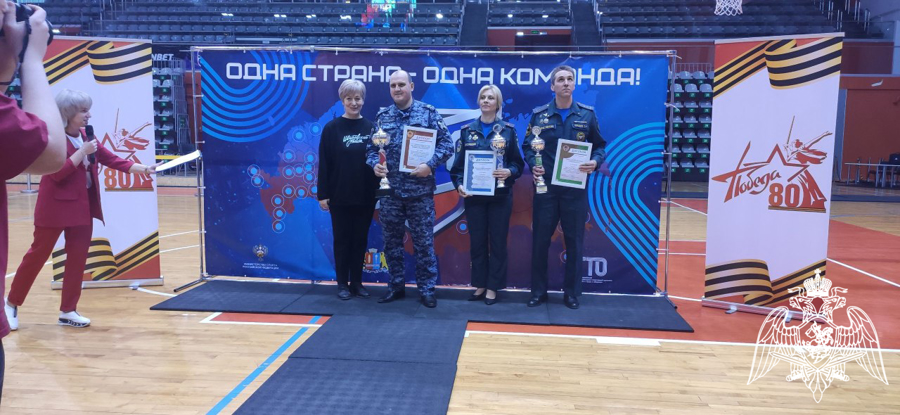 Сборная Росгвардии стала победителем первенства ВФСК ГТО в Иванове