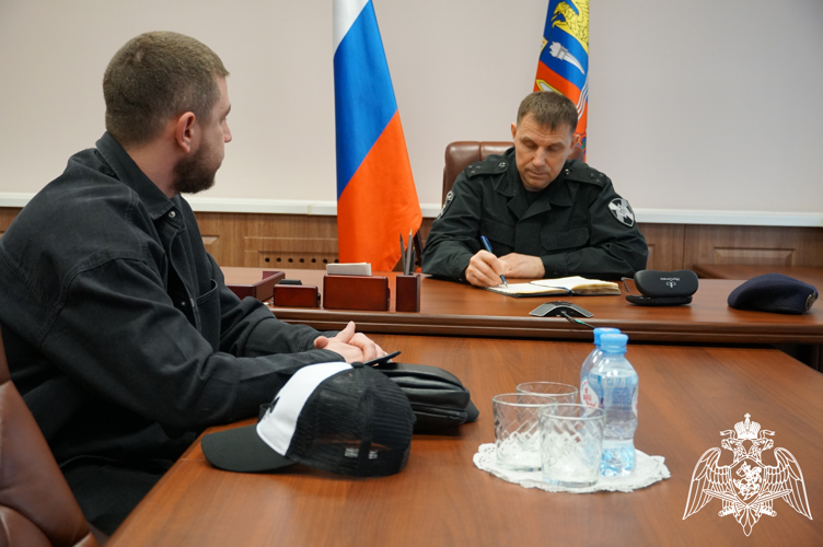 В Иванове начальник регионального Управления Росгвардии провел прием граждан в Приёмной Президента Российской Федерации в Ивановской области 