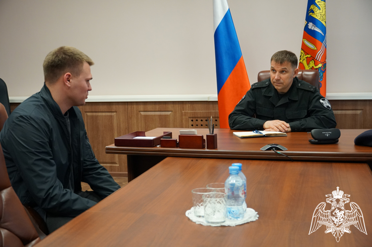 В Иванове начальник регионального Управления Росгвардии провел прием граждан в Приёмной Президента Российской Федерации в Ивановской области 
