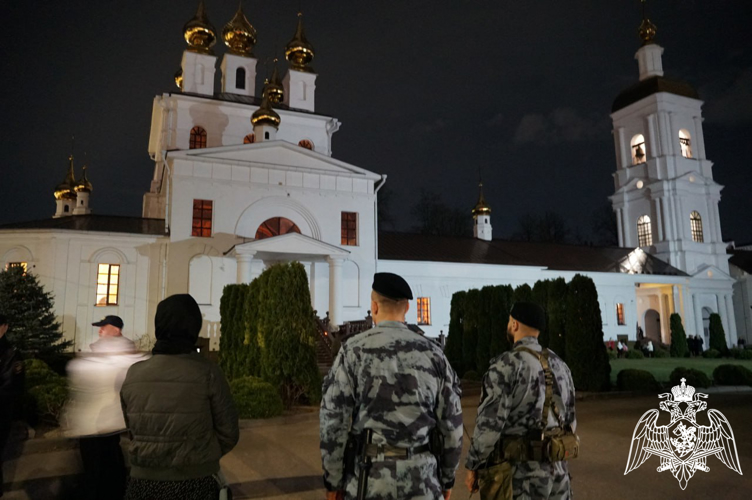 Росгвардия обеспечила безопасность граждан в период празднования Пасхи в Иванове