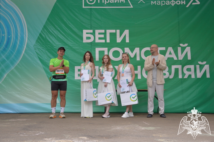 Ивановские росгвардейцы стали призёрами Зелёного марафона 