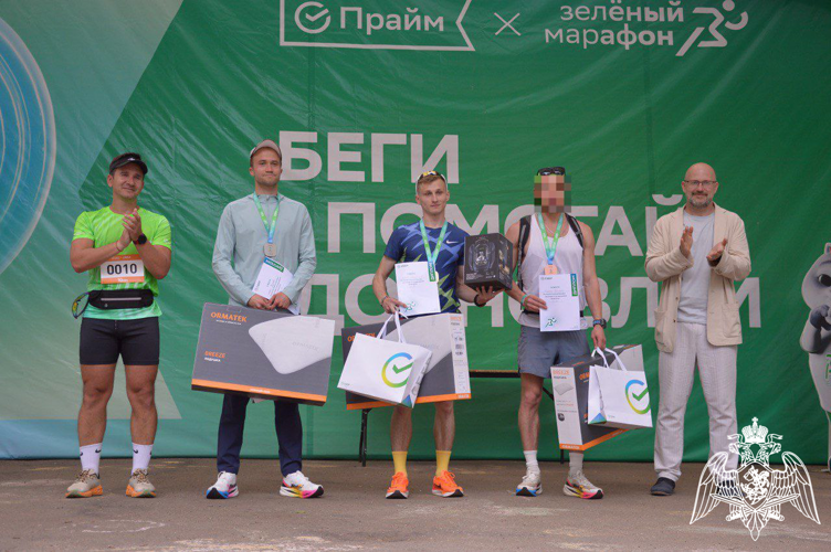 Ивановские росгвардейцы стали призёрами Зелёного марафона 
