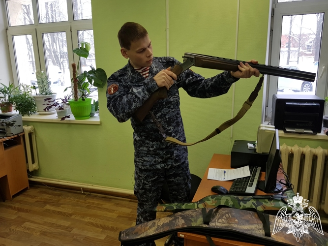 В Управлении Росгвардии по Ивановской области подведены итоги профилактического мероприятия «Оружие»